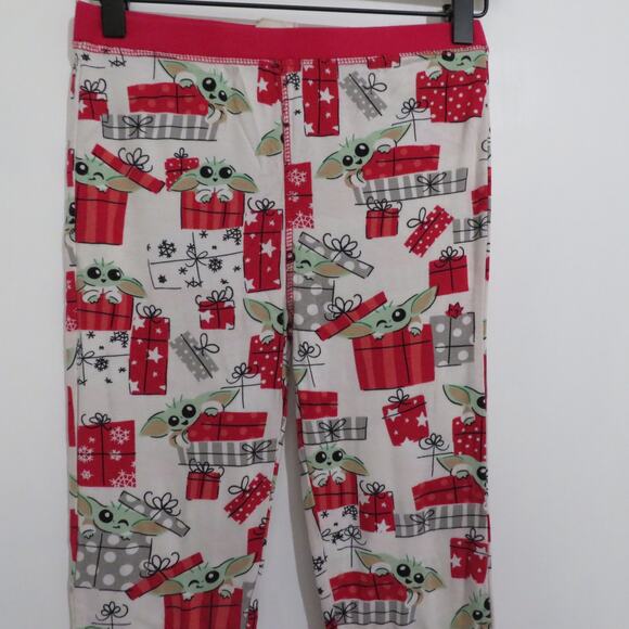 Munki Munki Slumber Collection Kids 12 Star Wars Baby Yoda Holiday Pajama Set - Picture 9 of 10